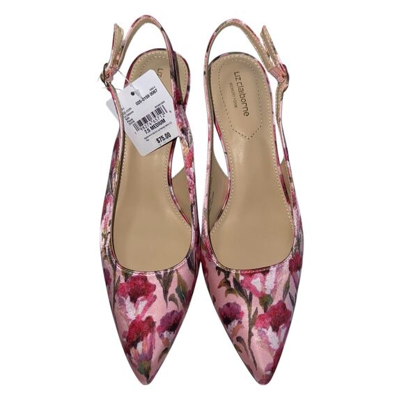 liz claiborne keith women pointed closed toe stiletto heel pumps shoes SZ/ 7.5 M - Picture 2 of 13